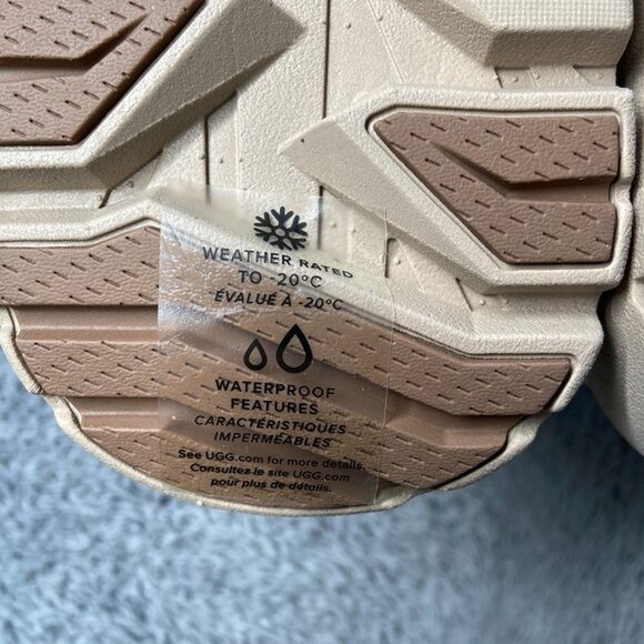 UGG Neumel High Weather Hybrid Waterproof Boot Size 11 Men Birch 1158208 - Picture 8 of 8